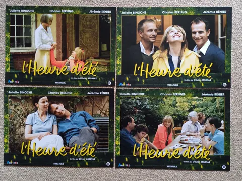 L ' HEURE D ' ETE lobbycard set.