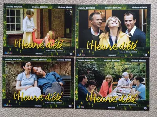 L ' HEURE D ' ETE lobbycard set.