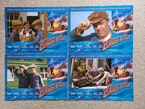 DE SCHIPPERS VAN DE KAMELEON lobbycard set.