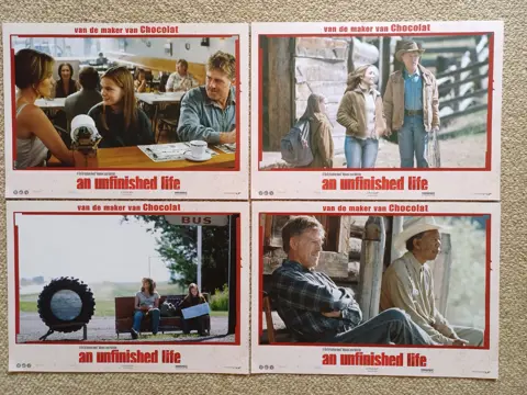 AN UNFINISHED LIFE lobbycard set.