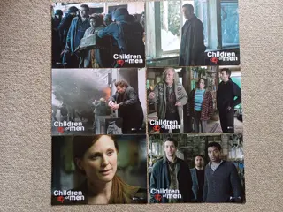 CHILDREN OF MEN lobbycard set.