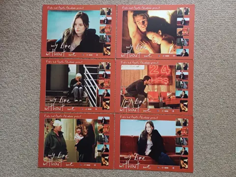 MY LIFE WITHOUT ME lobbycard set.