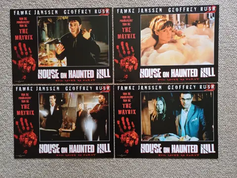 HOUSE ON HAUNTED HILL lobbycard set.