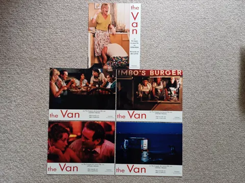 THE VAN lobbycard set.
