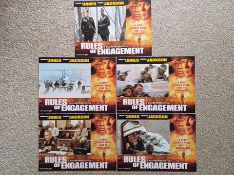 RULES OF ENGAGEMENT lobbycard set.