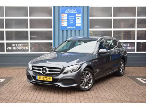 Mercedes-Benz C-Klasse Estate 180 Ambition Trekhaak Halfleer Navi