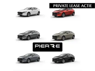 Mazda 3 2.5 e-SkyActiv-G M Hybrid 140 Prime-line *PRIVATE LEASE ACTIE VANAF € 299,- P/M *