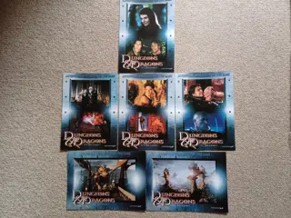 DUNGEONS & DRAGONS NED. LOBBYCARD set.