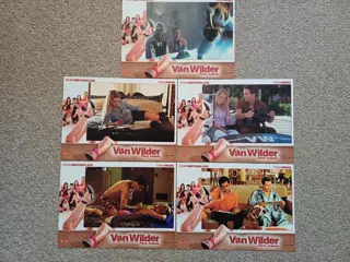 VAN WILDER PARTY ANIMAL lobbycard set.