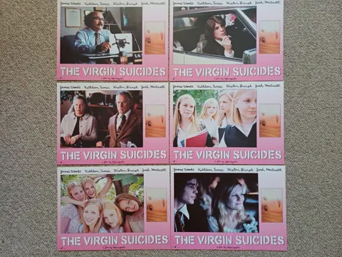THE VIRGIN SUICIDES lobbycard set.