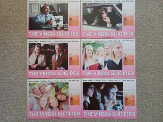 THE VIRGIN SUICIDES lobbycard set.