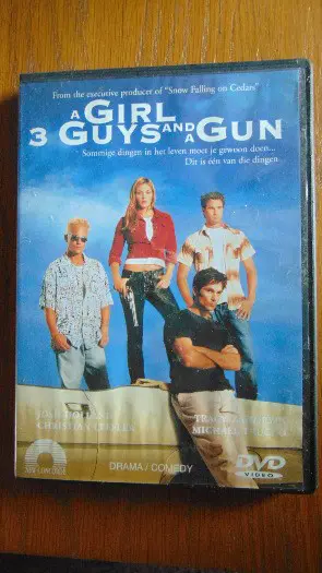 A girl 3 guys an a gun dvd