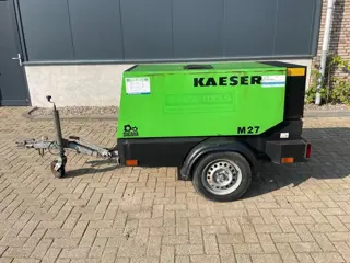 Kaeser M27 Kubota 2,7 m3 / min 7 Bar 18 kW Mobiele Silent Diesel Compressor