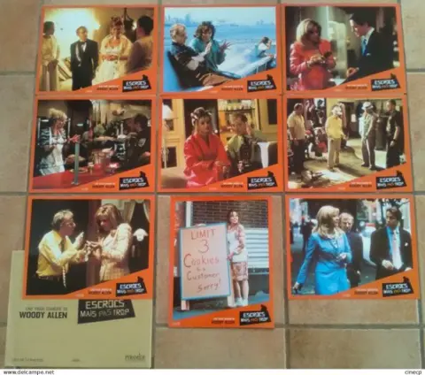 SMALL TIME CROOKS lobbycard set.