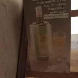 wijnkoeler, dubbelwandig