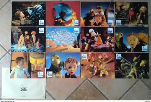 JAMES AND THE GIANT PEACH lobbycard set.