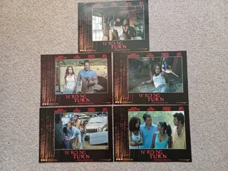WRONG TURN lobbycard set.