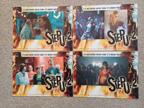 STEP UP 2 THE STREETS lobbycard set.
