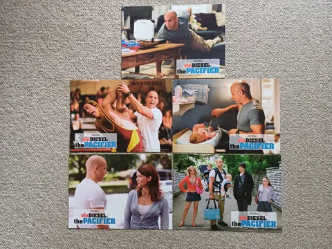 THE PACIFIER lobbycard set.