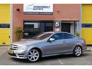 Mercedes-Benz C-klasse Coupé 180 Premium Edition AMG. leder. stoelverwarming. zeer mooi