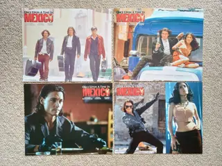 ONCE UPON A TIME IN MEXICO lobbycard set.