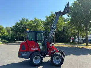 PACAM 4040T Telescoop kniklader  46 PK 3ton  3.50 mt hefhoogte bak