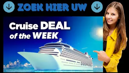 Boek hier uw DROOM Cruise, keuze uit 140 last minutes