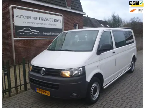 Volkswagen Transporter 2.0 TDI L2H1 BM DC Highline AIRCO NETTE BUS € 7250 EX BTW NIEUWE APK