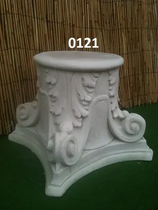 Zuil zonnewijzerzuil rond model.