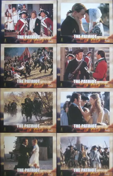 THE PATRIOT USA lobbycard set.