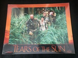 TEARS OF THE SUN lobbycard set.