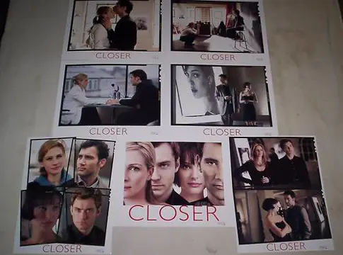 CLOSER lobbycard set.
