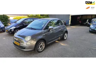 Fiat 500 C 0.9 TwinAir Lounge cabrio bj 2011 airco