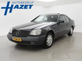 Mercedes-Benz S-klasse 600 V12 COUPE + SCHUIFDAK | DUBBEL GLAS