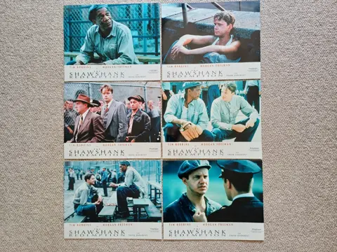 THE SHAWSHANK REDEMPTION lobbycard set.