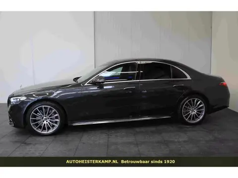 Mercedes-Benz S-Klasse 350d AMG Line 313 PK Burmester 20 Inch 360 Camera Glazen schuifdak
