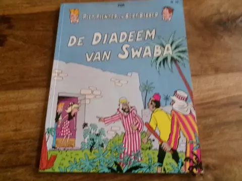 Piet Pienter en Bert Bibber : De Diadeem van Swaba nr 22