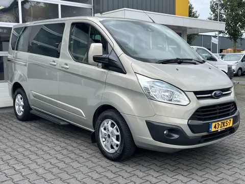 Ford Transit Custom 8-persoons 300 2.2 TDCI 155 PK L1H1 Titanium BTW vrij Leder Camera PDC Stoelverw