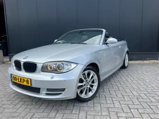 BMW 1-serie Cabrio 118i Aut/leer/Navi/NweKetting/Etc/ZrMooi!!