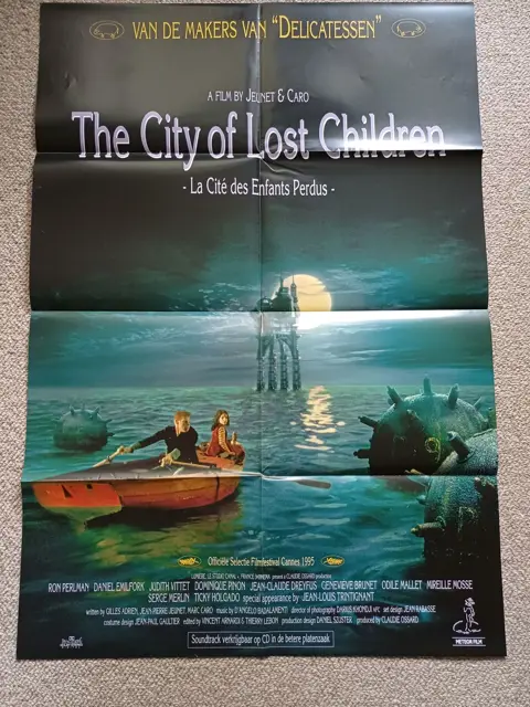 THE CITY OF LOST CHILDREN NED. filmposter.