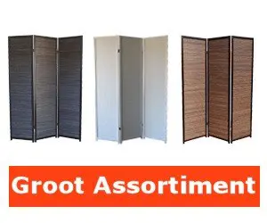 Kamerscherm Scheidingswand Vouwscherm Hout