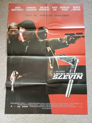 LUCKY NUMBER S7EVEN NED. filmposter.