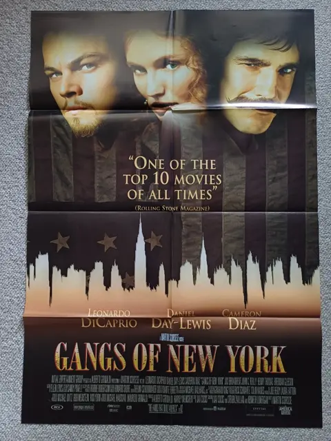 GANGS OF NEW YORK NED. filmposter.