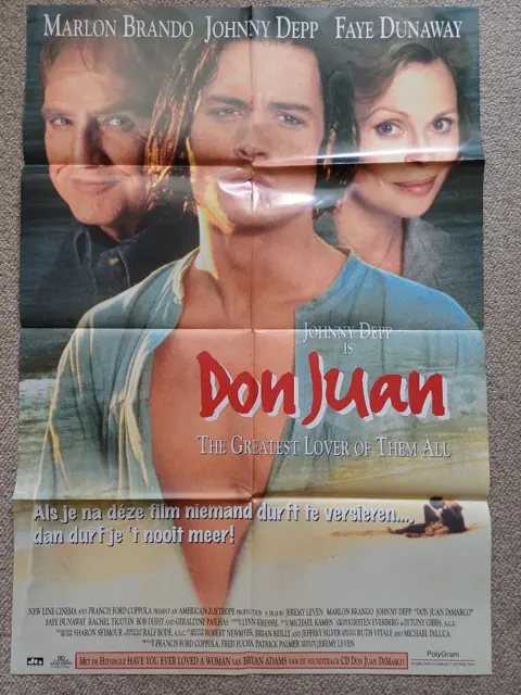DON JUAN DE MARCO filmposter.