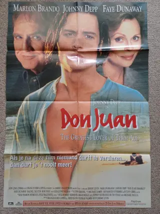 DON JUAN DE MARCO filmposter.