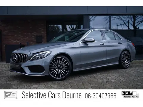 Mercedes-Benz C-klasse 200 ,AMG , Automaat, 19'', Led, Cruise, Leder, Navi.