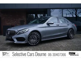 Mercedes-Benz C-klasse 200 ,AMG , Automaat, 19'', Led, Cruise, Leder, Navi.