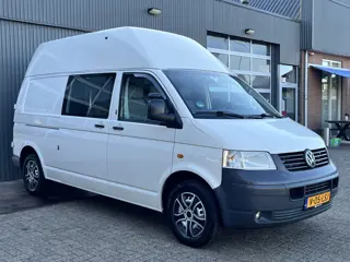 Volkswagen Transporter 2.5 TDI 340 130pk L2H3 BTW vrij! Automaat Airco Trekhaak Stroomvoorziening St