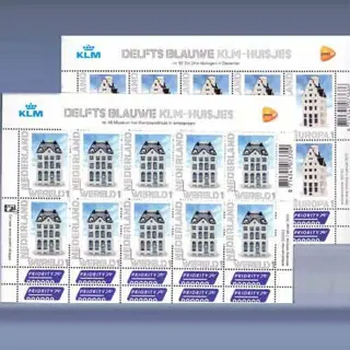 Delftseblauwe KLM huisjes (2012)