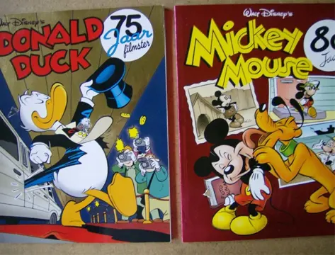 Donald 75 en mickey 80 jaar adv. 305